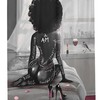 Black Women Fashion Shower Curtain - Bold And Colorful Bathroom Decor With Unique And Artistic Design
