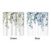 Blackout Large Floral Print Shower Curtain For Home Decor Bathroom