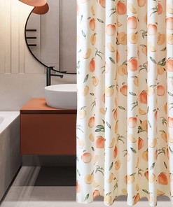 Blackout, Waterproof, and Mildew Proof Shower Curtain for Bathrooms