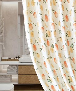 Blackout, Waterproof, and Mildew Proof Shower Curtain for Bathrooms