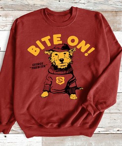 Block USC Trojans Vintage T-Shirt Fan Gift