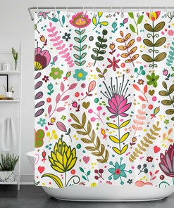 Blooming Garden Shower Curtain