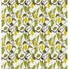 Blooming Lemon Tree Shower Curtain, Rustic Floral Bathroom Decor