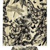 Blooming Phlox And Butterfly Shower Curtain With Waterproof Fabric For Your Bathroom