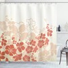 Blue Hawaii Flowers Tropical Print Shower Curtain With Island Vibes
