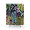 Blue Tiger Shower Curtain for a Bold and Wild Look in Your Bathroom