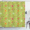 Bluebell Flowers Artsy Print Floral Shower Curtain, Showcase Your Artistic Side 