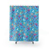Bohemian Mushroom Shower Curtain - A Funky And Unique Bathroom Accessory