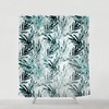 Bohemian Palm Print Shower Curtain - Artistic Bathroom Decor