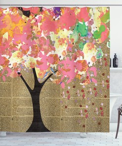 Bohemian Style Shower Curtain
