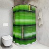 Boho Art Bamboo Shower Curtain For Bathroom Decor