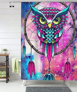 Boho Botanical Shower Curtain for a Vintage Bohemian Look