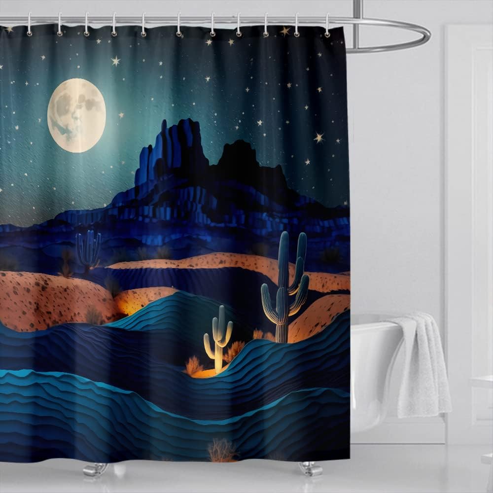 Boho Floral And Skull Shower Curtain - Animal And Nature Themed Bathroom Decor