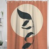 Boho Geometric Waterproof Shower Curtain For Modern Bathroom