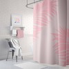 Boho Jungle Leaf Shower Curtain Set for Stylish Bathroom Decor 