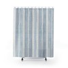 Boho Premium Made In Usa Shower Curtain In Designer Print - A Chic And Artistic Addition For Your Bathroom Decor