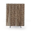 Boho Safari Theme Leopard Print Shower Curtain for Unique & Elegant Bathroom Decor