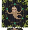 Boho Style Sloth Shower Curtain, Add a Touch of Bohemian to Your Bathroom 