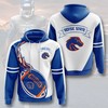 Boise State Broncos Custom 3D Hoodie - Support Your Team