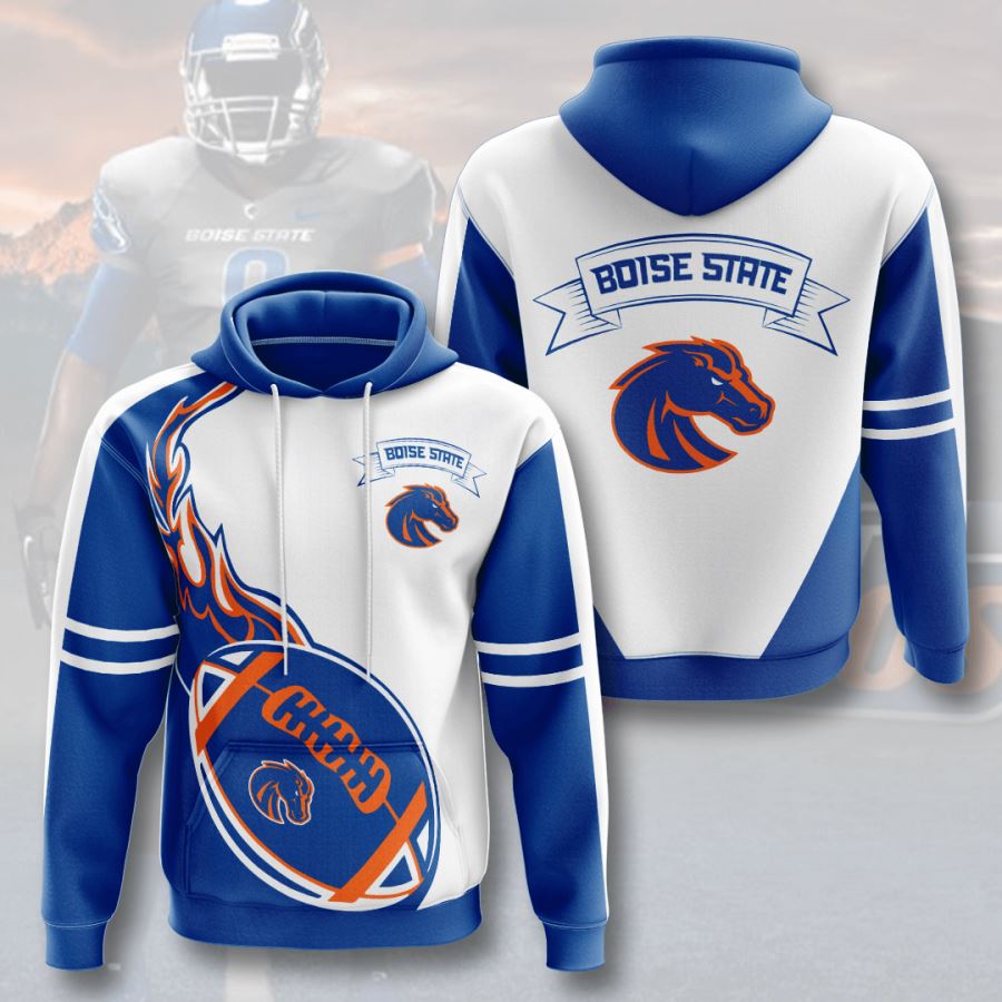 Boise State Broncos Custom 3D Hoodie - Support Your Team