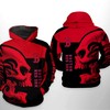 Bold Boston Red Sox Mlb Skull 3D Hoodie