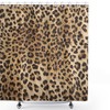 Bold Panthera Leopard Print Shower Curtain, Safari Bathroom Decor