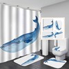 Books Rose Flower Shower Curtain - Floral Patterns
