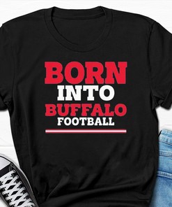Born Into Buffalo Football Vintage Style Tshirt, Hoodie, Sweatshirt, Gift for Fans