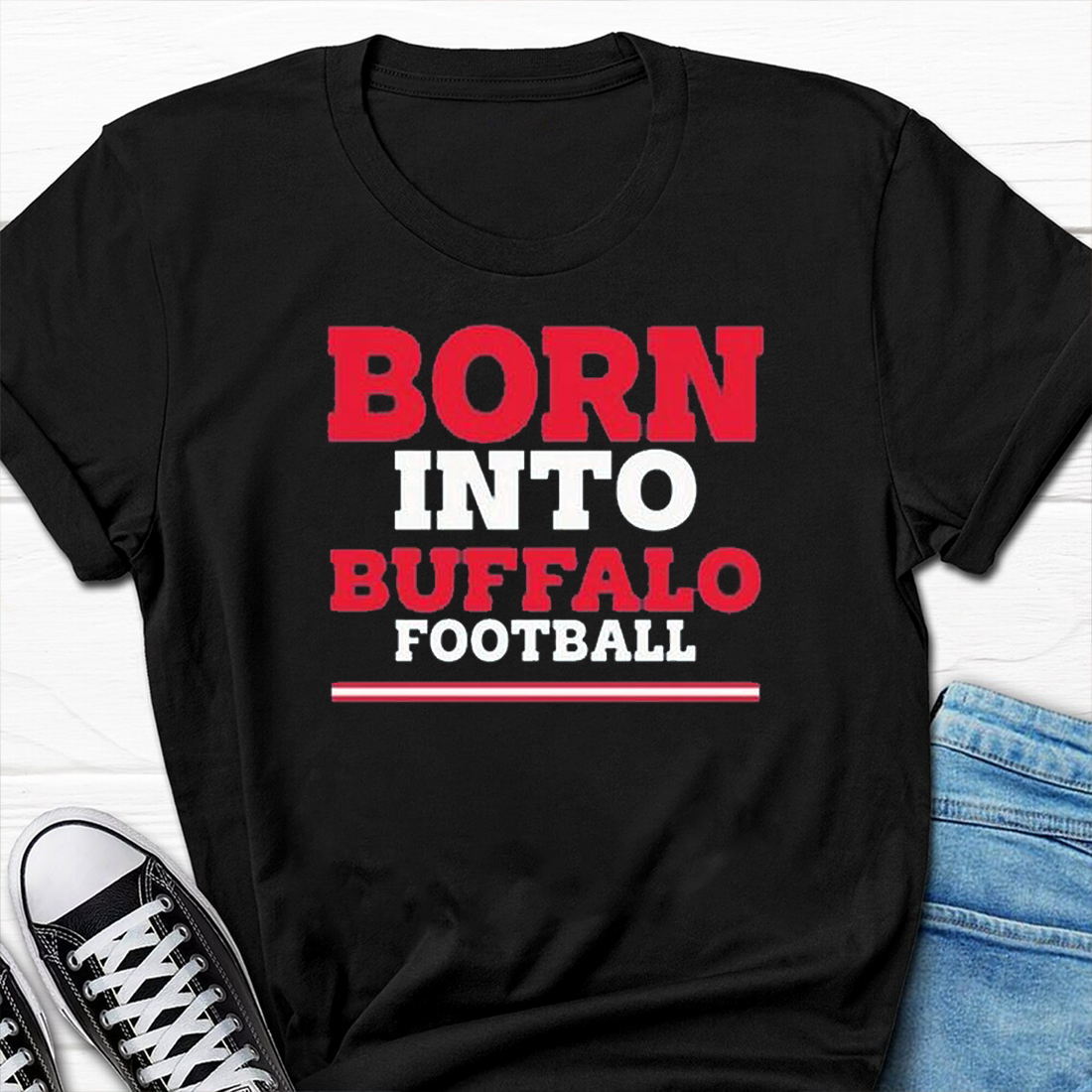 Born Into Buffalo Football Vintage Style Tshirt, Hoodie, Sweatshirt, Gift for Fans