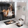 Boss Dog Printed Shower Curtain - A Fun And Playful Addition To Any Bathroom