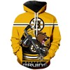 Boston Bruins Mascot 3D Printed All Over Print Hoodies Gifts For Fans