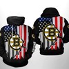 Boston Bruins Nhl Camo Team All Over Print 3D Hoodie Zipper Hoodies