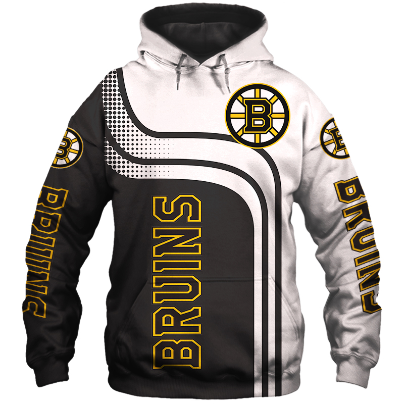 Boston Bruins Zip Hoodie Pullover Gift For Fans