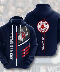 Boston Red Sox Custom Sport All Over Print Hoodie 3D With Full Size Print