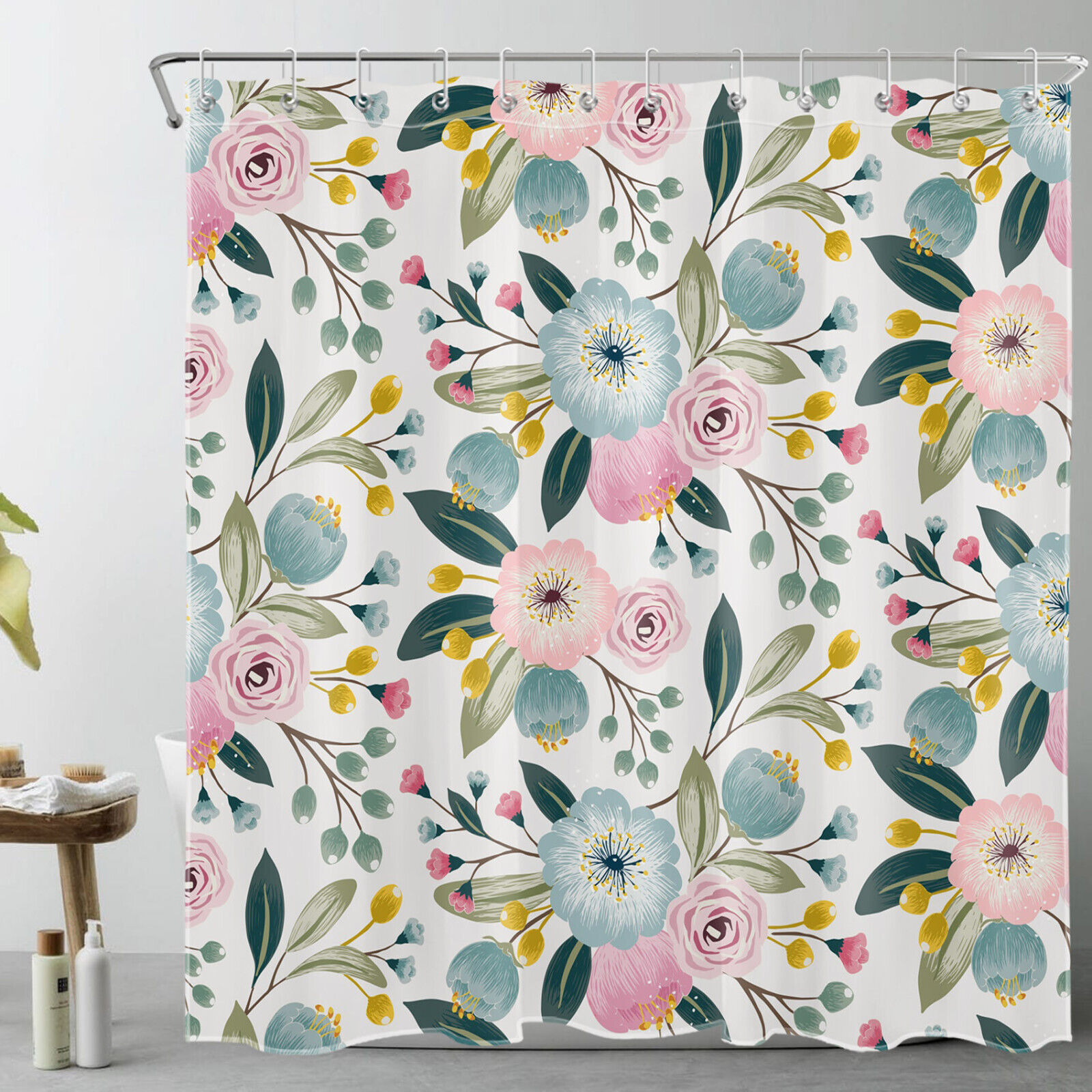 Botanic Garden Floral Curtain - Image 2