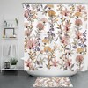 Botanical Blossom Shower Curtain - Nature Bathroom Decor