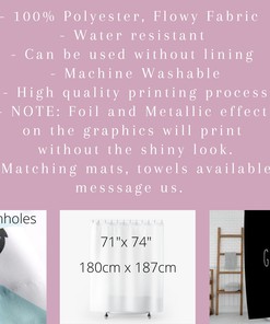 Botanical Eucalyptus Leaves Shower Curtain For Farmhouse Bathroom Decor