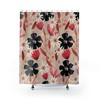 Botanical Floral Print Shower Curtain That Nature Lovers Will Adore