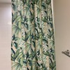 Botanical Floral Tropical Shower Curtain 