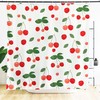 Botanical Leaves Printing Shower Curtain Waterproof Fabric Bathroom Decor