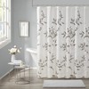 Botanical Modern Shower Curtain - Cecily Design Adds a Contemporary and Serene Vibe to Your Bathroom. 