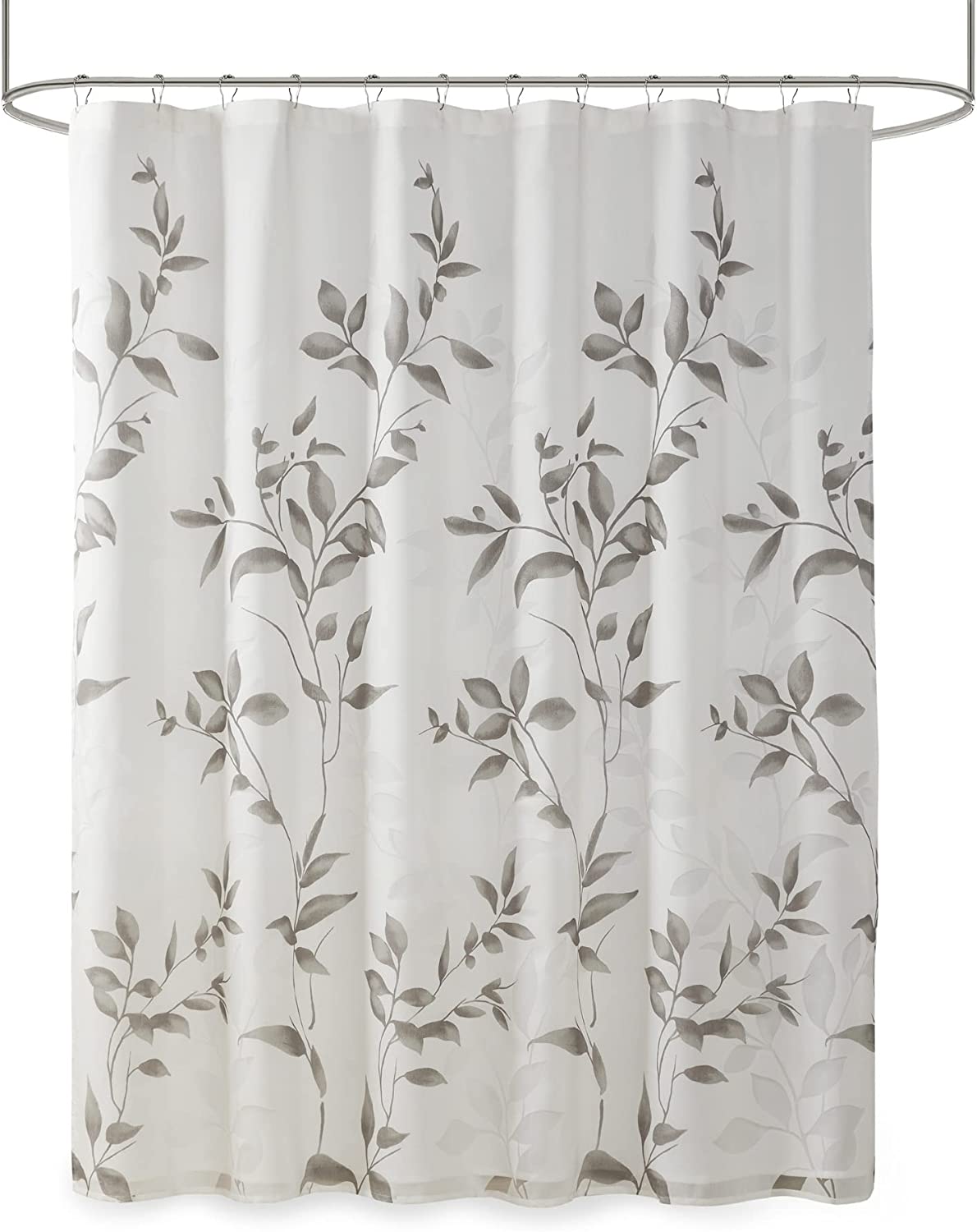 Botanical Modern Shower Curtain - Cecily Design Adds a Contemporary and Serene Vibe to Your Bathroom.