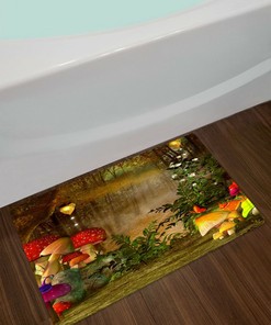 Botanical Mushroom Shower Curtain - A Perfect Blend Of Nature And Aesthetics