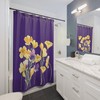 Botanical Poppies Shower Curtain for Housewarming Gifts and Bathroom Refresh 