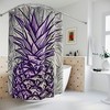 Botanical Print Pineapple Shower Curtain 