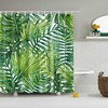 Botanical Rain Forest Shower Curtain - Tropical Bathroom Accessory