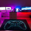 Boys Gaming Room Decor - Unique Personalized Game Room Controller Rug for Teens - Add Some Fun to Your Room