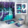 Breathtaking Waterfalls Scenery Shower Curtain For A Serene Bathroom