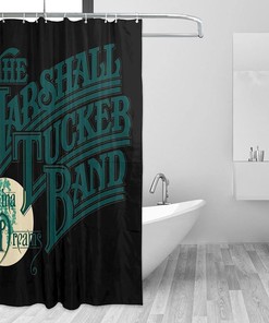 Bright Bathroom Shower Curtains with Durable Fabric by Tucker Marshalls