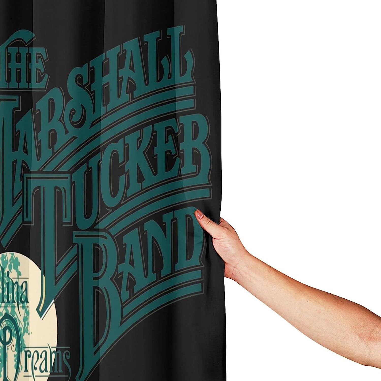 Bright Bathroom Shower Curtains with Durable Fabric by Tucker Marshalls